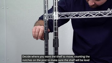 How to Adjust Your Wire Shelving
