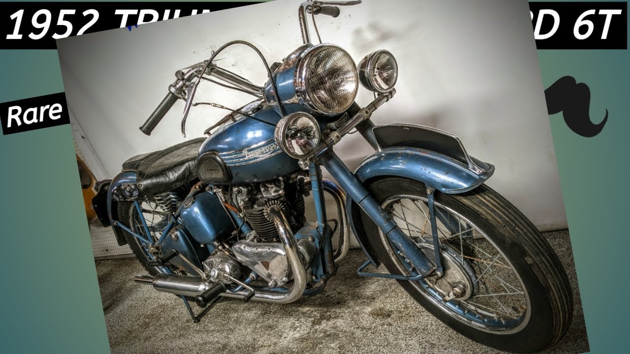 All Original 1952 Triumph 6T Thunderbird - Unbelievable - Wow!