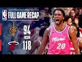 Full Game Recap: Cavaliers VS Heat | Winslow Leads Miami