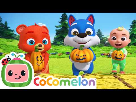 My Little Pumpkin 🎃 | Stay Pawsitive 🐾 | JJ's Animal Time | CoComelon Cartoons