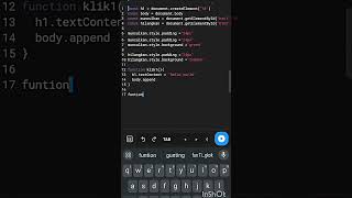 gw membuat website sederhana | #shorts #coding #html #javascript #meme