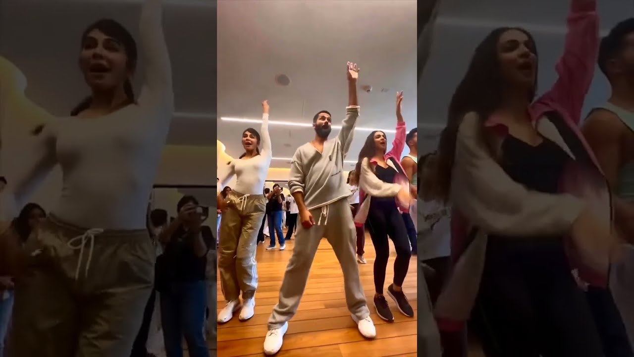 Shahid Kapoor | Kiara Advani | jacqueline fernandez | Tiger Shroff | Dance Rehearsal Entertainer No1