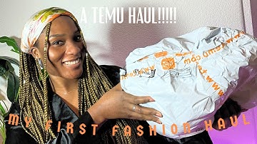 What I ordered versus what I got!!! Temu Edition!#Temu try on Haul!!!  My First fashion review✨