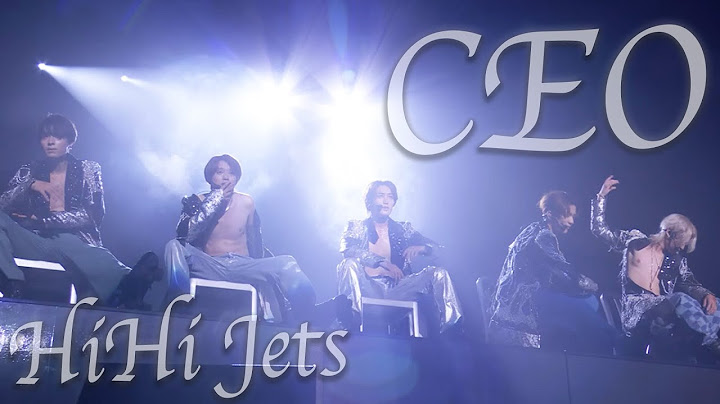 HiHi Jets【CEO】Arena Tour 2023 BOOOOOST!!より