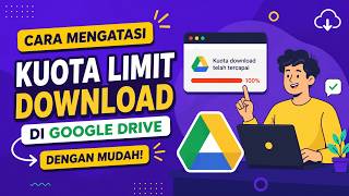 Cara mengatasi kuota limit download di Google Drive dengan mudah!