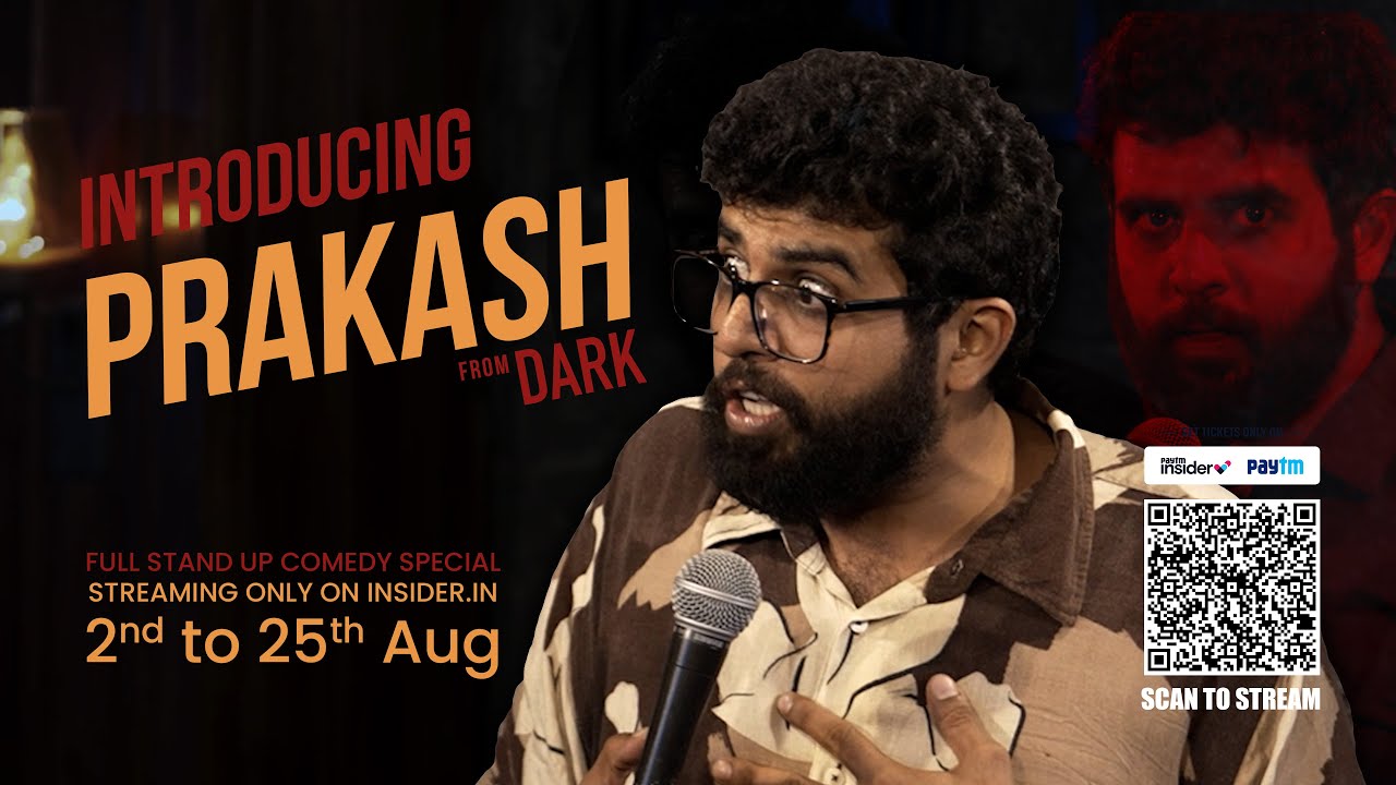 ⁣Introducing Prakash | DARK- Full Stand up Comedy Special Streaming only on Insider.in | Aakash Mehta