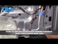 How to Replace Rear Door Wiring Harness 2002-08 Dodge RAM 1500