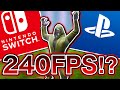 【手元】SwitchとPS4で240FPSプレイを体感する方法がヤバすぎたwww【Fortnite/フォートナイト】