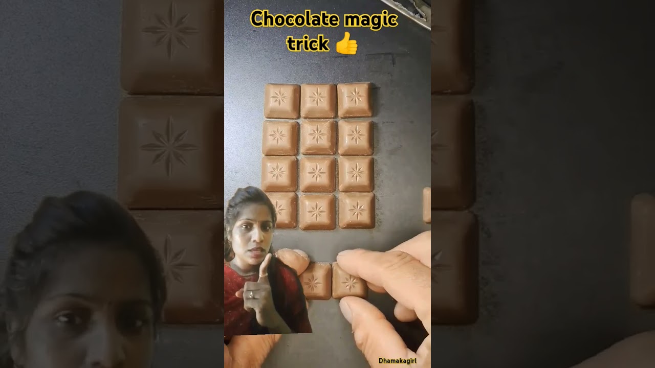 Chocolate magic trick 🫣