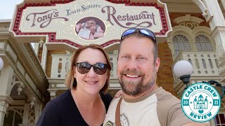 Tony's Town Square Restaurant Dining Review / Best Restaurants at Magic Kingdom in Disney World