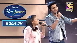 Armaan और Ananya ने 'Diwana Hua Badal' पर किया Beautifully Perform! | Indian Idol Junior | Rock On