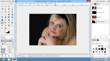How to Highlight Hair in GIMP