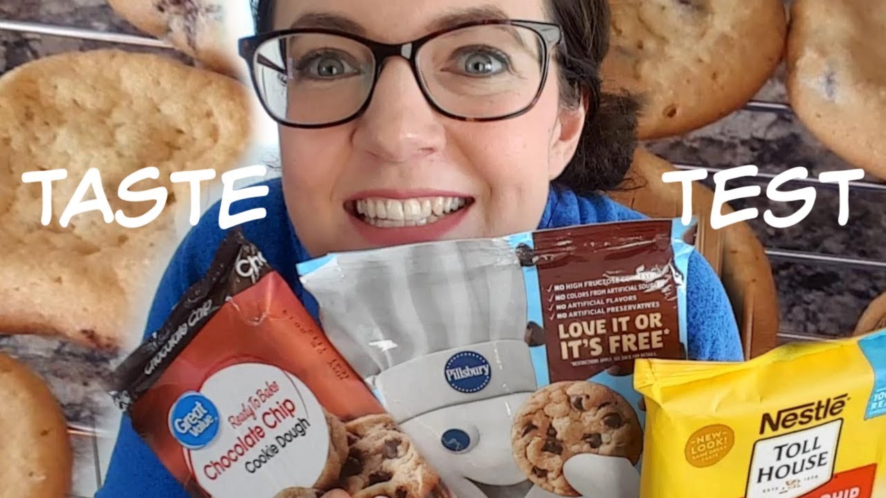 TASTE TEST | Chocolate Chip Cookies | Pillsbury vs Toll House vs Great