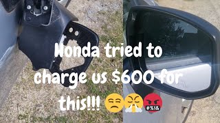 DIY| How to fix a Honda Civic side view mirror #handyman #subscribe #marriage