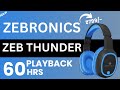 ZEBRONICS Zeb Thunder Headphone Only @799/- 🔥 Best TWS Earbuds Under 1000 @Bisnu