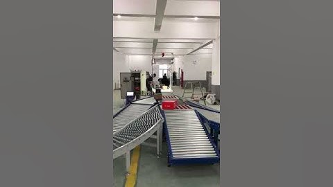 Dynamic Dws -dimensional scanner with wheel sorter for bulky parcel