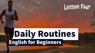 10 Minute Easy English Practice | How to Talk about Routines!