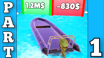 Boat Evolution 3D - Android iOS Mobile Gameplay Walkthrough All Levels Part 1