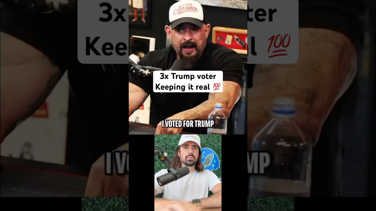 3x Trump voter keeping it real…