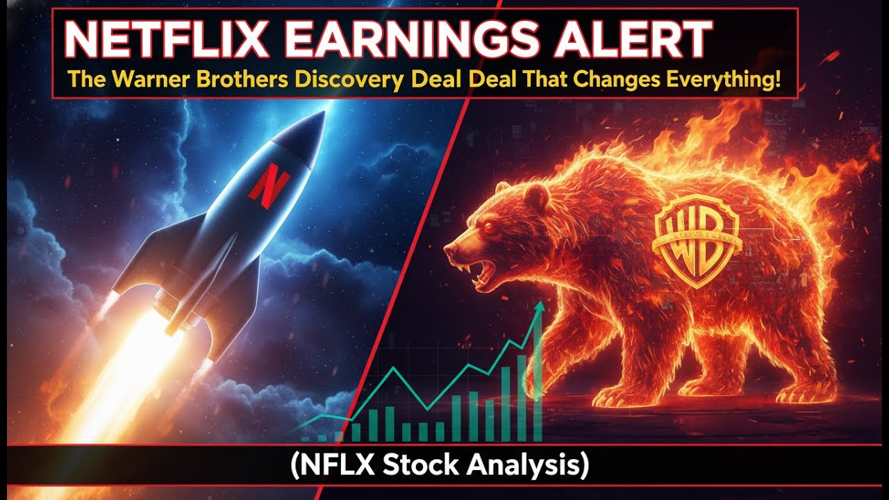 NETFLIX EARNINGS ALERT: The WBD Deal That Changes Everything! (NFLX Stock Analysis)