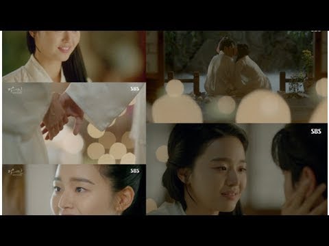 '달의 연인' 백현 지헤라 키스신 "역적 누명 위기 10황자 부부 죽음 위기 입맞춤"