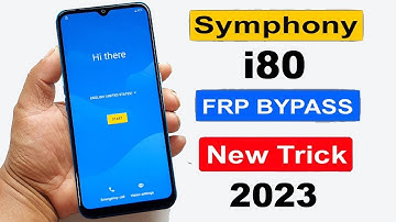 How to Symphony I80 Frp Bypass | Symphony I80 Google Account Remove Android 11
