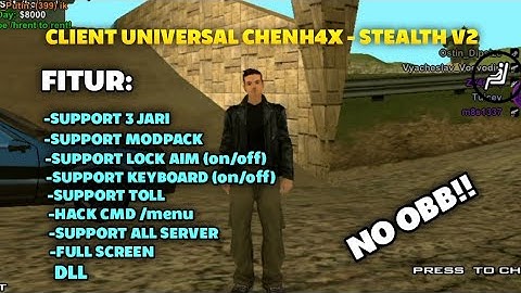 CLIENT UNIVERSAL CHENH4X-STEALTH V2 SUPPORT ALL!!🔥