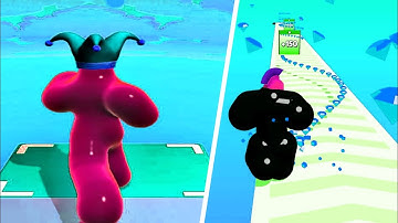 Tall Man Run vs Blob Runner 3D Gameplay NEW LEVELS! Free Best Game 58384
