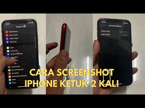 CARA SCREENSHOT IPHONE KETUK 2 KALI GAMPANG