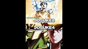 Josuke Higashikata (D.I.U) Vs Josuke Higashikata (Jojolion) #anime #jjba #jojo #josuke #1v1 #vs