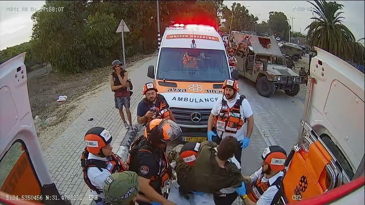 The Ambulance Cameras &ndash; United Hatzalah on October 7