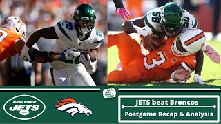 New York Jets beat Broncos 31-21 - Postgame Reaction \& Analysis