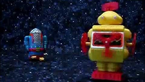 Floating Robot with vibration locomotion