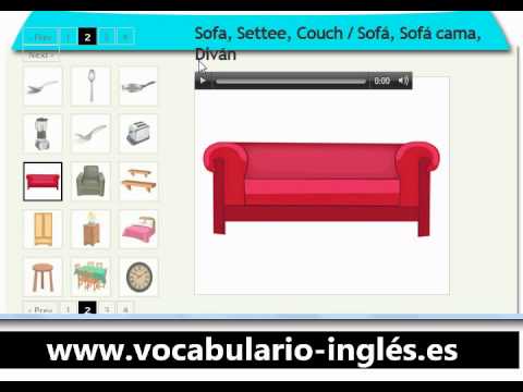 Vocabulario de Ingles en Casa (http://www.facile-anglais.com) - thptnganamst.edu.vn