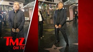 President Trump's Star Degraded By George Lopez | TMZ TV