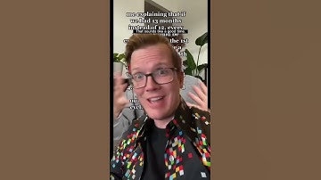 What if we had 13 months in a year?