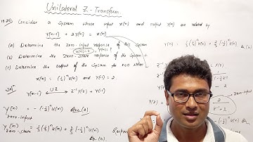 Z Transform - 43 | Solution of 10.20 of Oppenheim ¦ How to find zero state response ¦ zero input