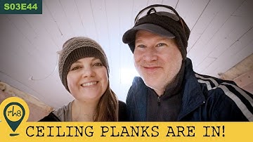 Ceiling Planks for our Bus Conversion - S03E44