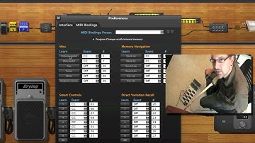 Overloud TH2 with a MIDI pedalboard