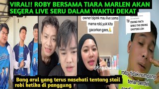 VIRAL!!! ROBY BERSAMA TIARA MARLEN DALAM WAKTU DEKAT AKAN LIVE SERU DAN BANJIR HADIAH