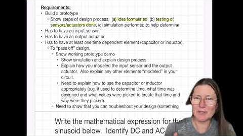 ECE 1230 Lecture 10 Final Project Explanation