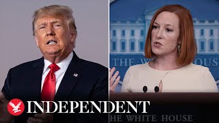 White House goads Trump over Biden speech: ‘Maybe he learnt something’