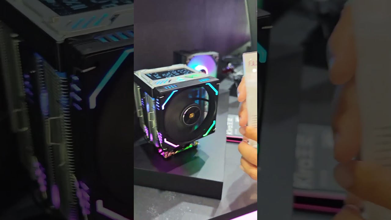 ฮีทซิงค์แนวไซไฟ ดีไซน์อย่างล้ำ !! #computex #computex2025 #1stplayer