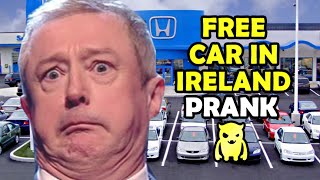 Free Car in Ireland Prank - Ownage Pranks