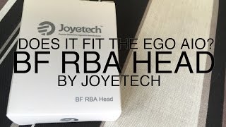 Cubis BF RBA Head in EGO AIO - rebuild tutorial