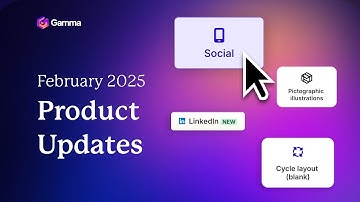 Gamma AI New Features Update: Social Media Formats, AI Charts & More! (March 2025)