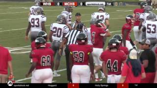 Wakefield vs MCHS Football 08-19-2016