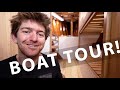 BOAT TOUR: Inside the classic wooden yacht TALLY HO!