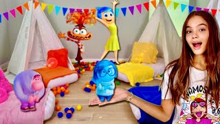 Fiz Uma Festa Do Pijama Do Divertidamente 2 Para Minha Irmã