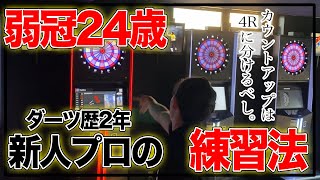Darts pro in 2 years] We ask the stubborn 24-year-old about his